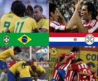 Бразилия - Парагвай, четвертьфинал, Аргентина 2011